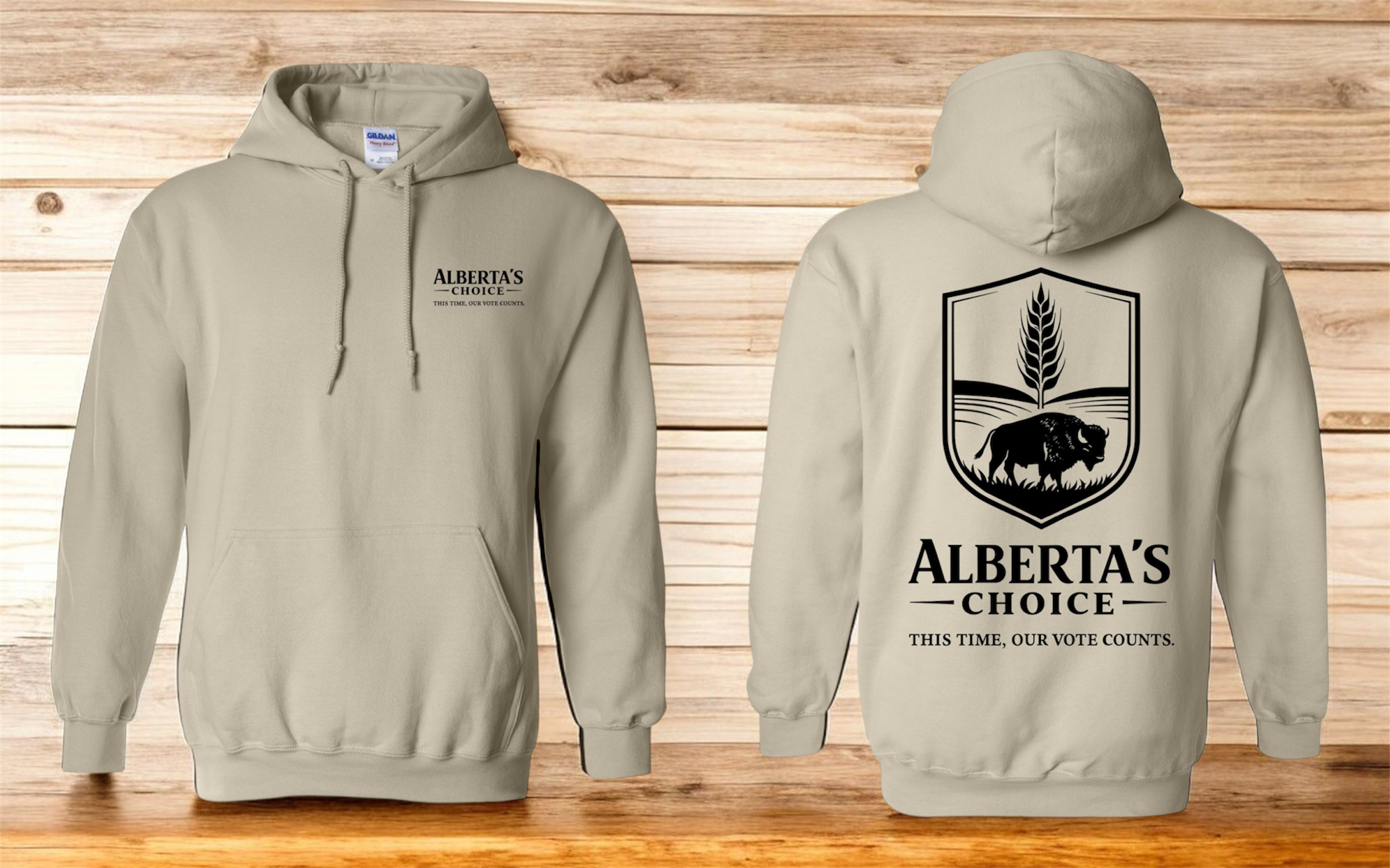 Alberta's Choice Cream Unisex Hoodie